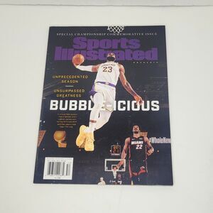 Sports Illustrated Lakers 2020 Championship Bubble-Icious LeBron Issue
